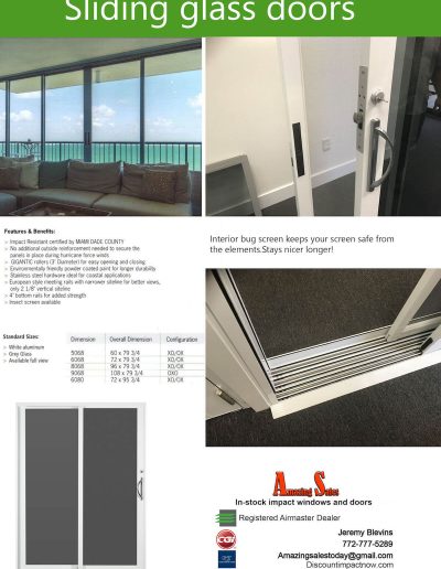 sliding Glass doors